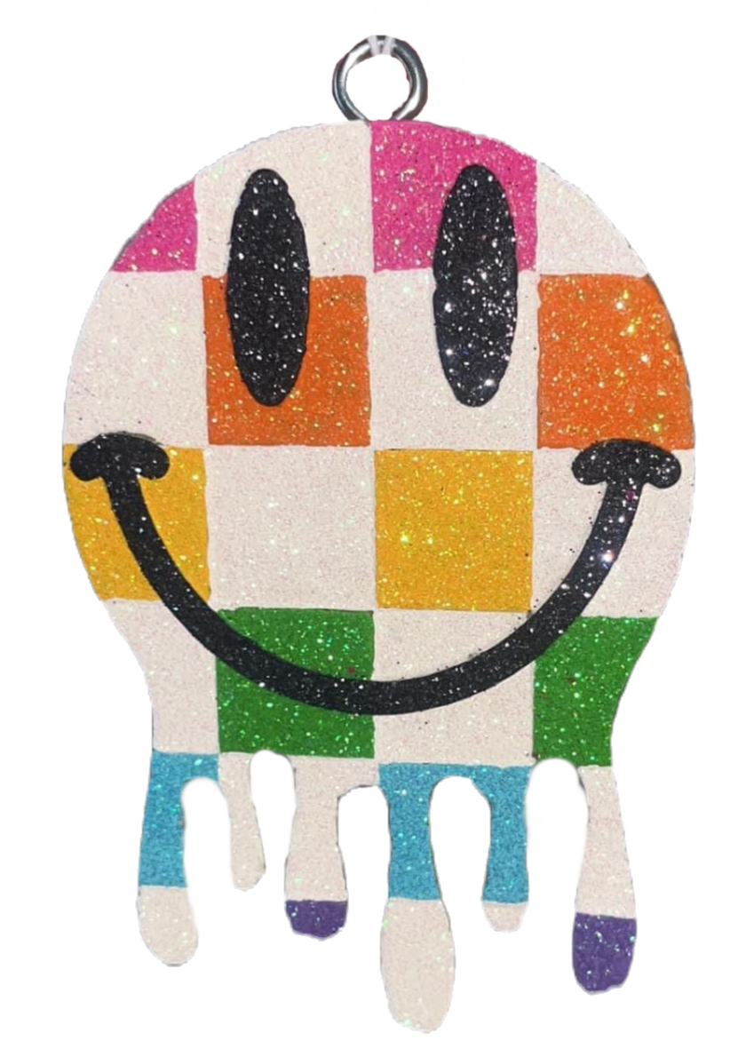 Rainbow Drip Smiley