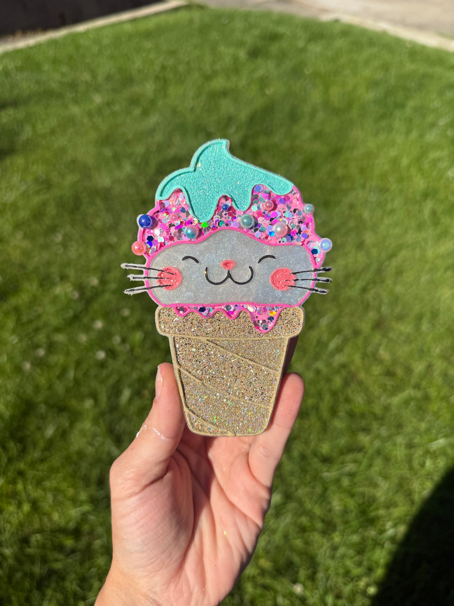Ice Cream Kitty Cone