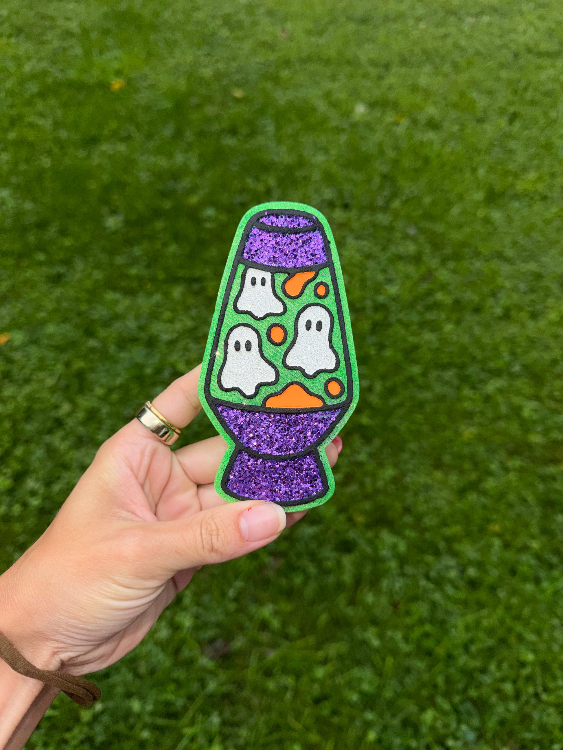 Ghost Lava Lamp