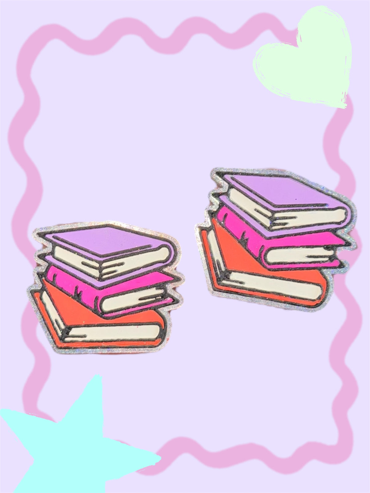 Bookish Vent Clips