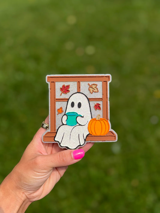 Cozy Window Ghost