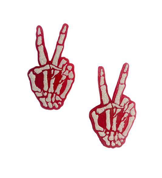 Peace Skelly Vent Clips