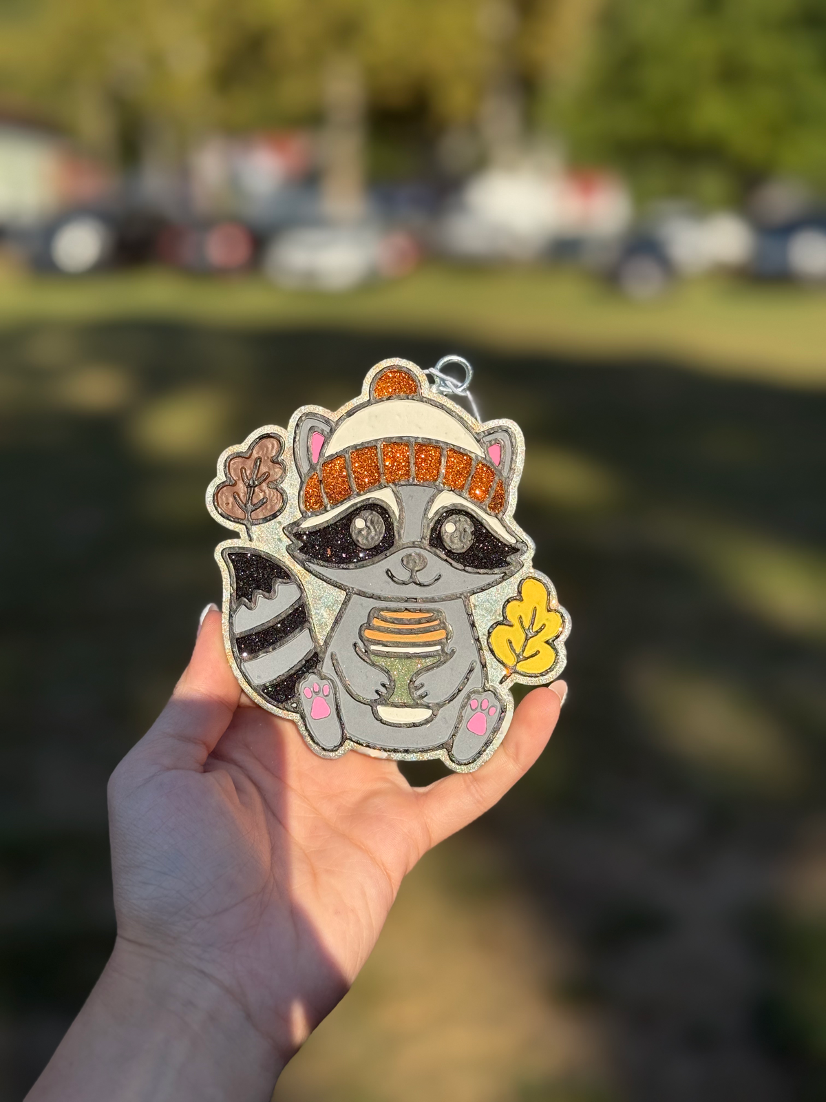 Fall Raccoon